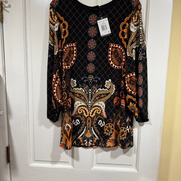 NEW with Tags Eva Varro Tunic Top sz M - Picture 5 of 6
